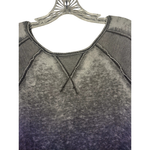 Marc New York Womens Pullover Long Sleeve Vintage Washed Sweatshirt Gray Medium - Picture 4 of 16